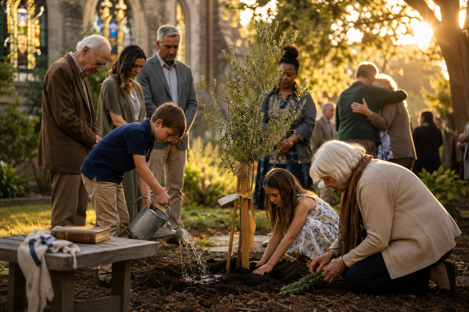 A Tree for the One Who Led the Congregation