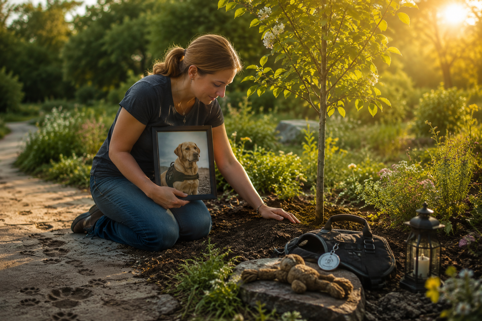 How to Honor a Service Dog After Loss: Gentle Memorial Ideas