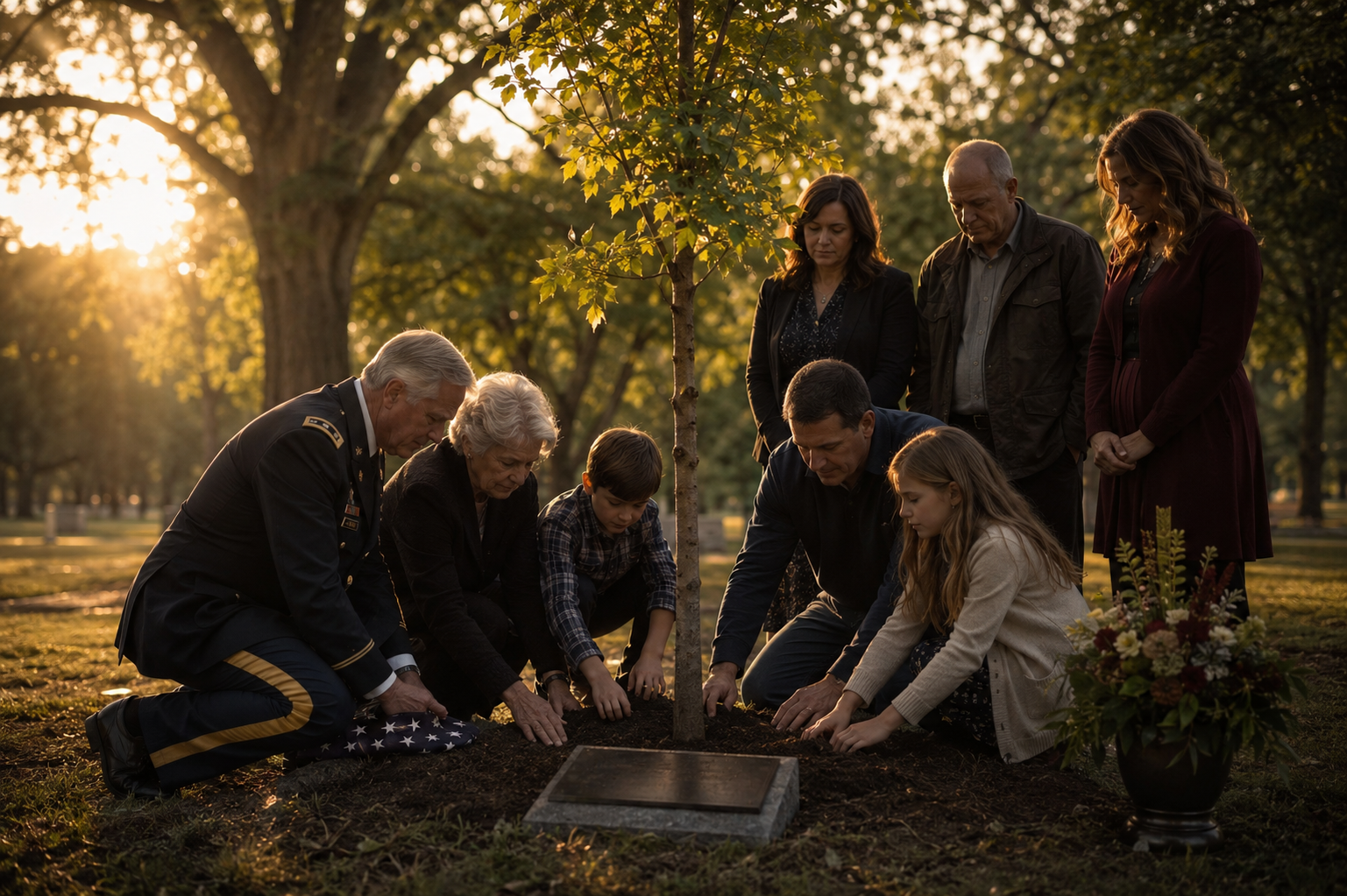How to Honor a Veteran with a Living Memorial Tree