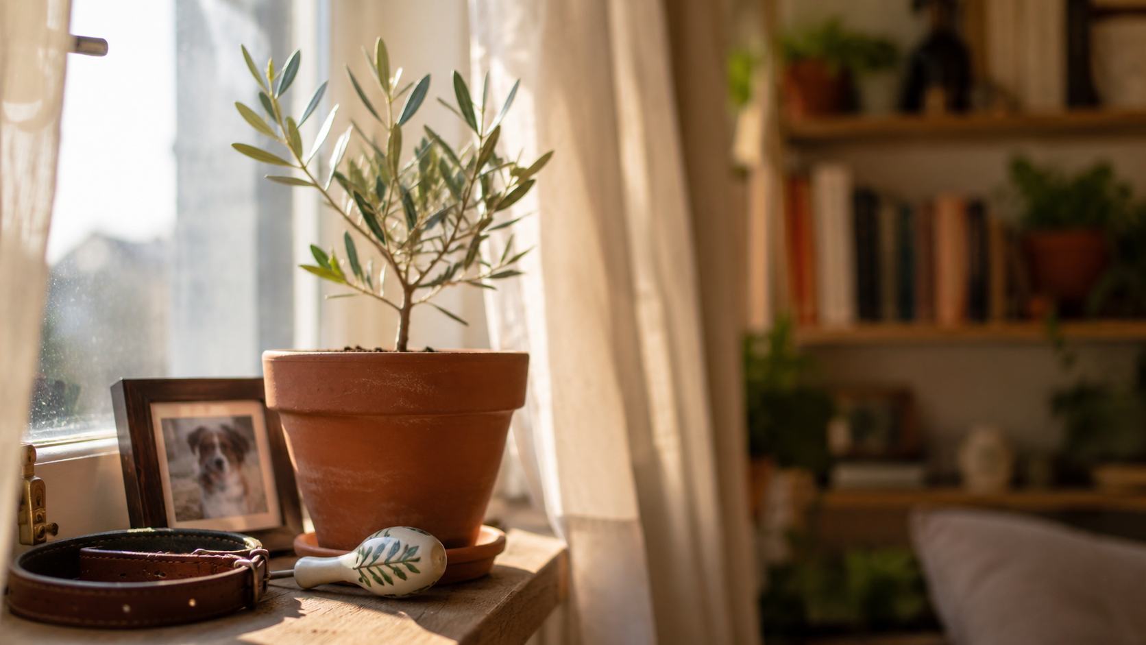 How to Memorialize a Pet Without a Yard