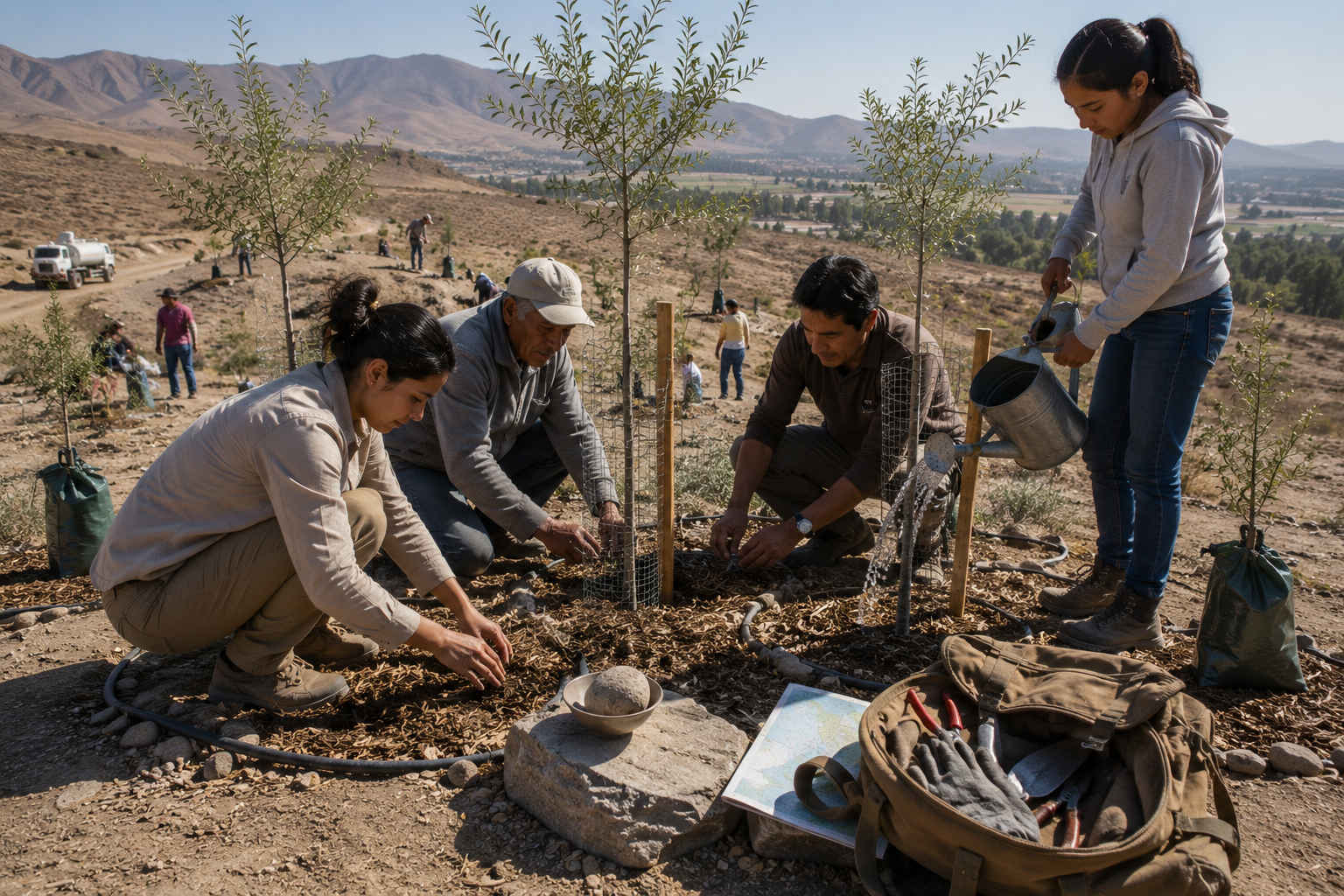 Planting a Memorial Tree in Dry Climates