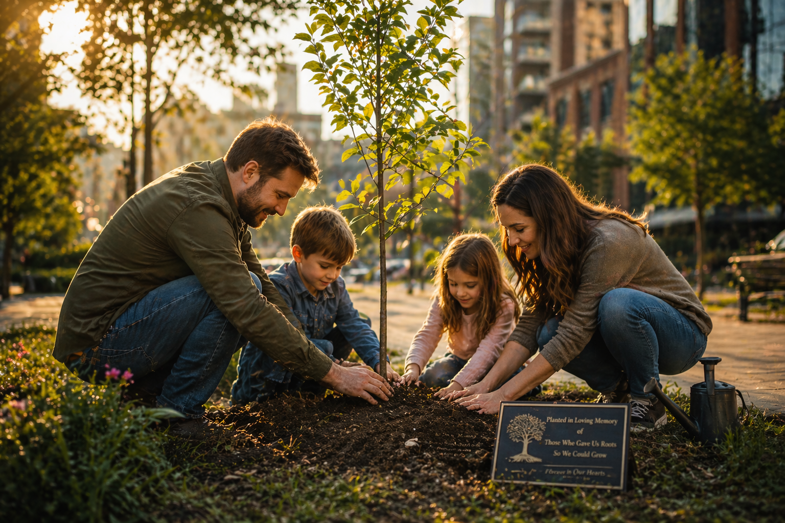 Roots of Memory: Planting Trees in Cities to Nurture Family Bonds