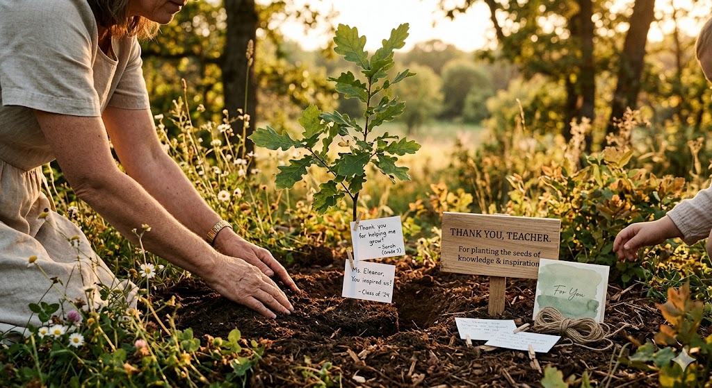 Teacher Appreciation Gift Ideas: Plant a Tree in Their Name