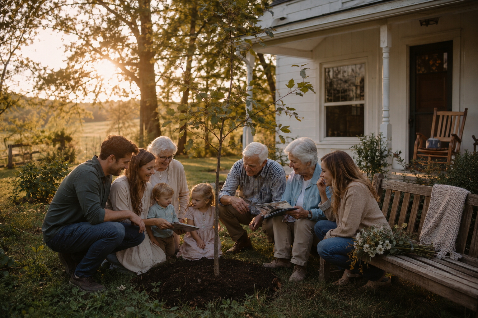 The House They Left Behind, the Tree We Plant